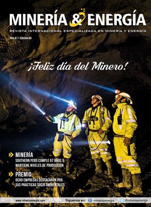 Revista Minería y Energía Edición Nº 63