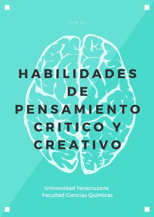 Experiencia Educativa - Habilidades de Pensamiento