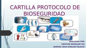 Cartilla Protocolo De Bioseguridad
