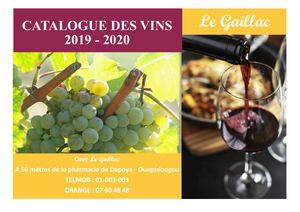 Catalogue Des Vins 2019 2020 Le Gaillac