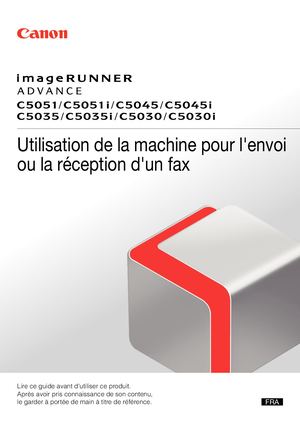 Canon Image Runner ADVANCE C5030i - FAX