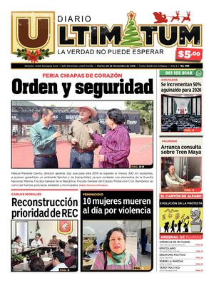 Ultimátum Chiapas, 29 Noviembre 2019