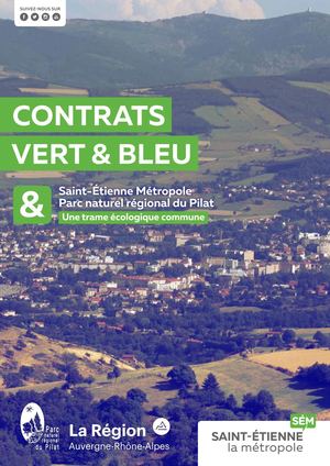 Contrats vert et bleu