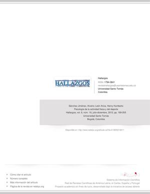 Psicología Deportiva