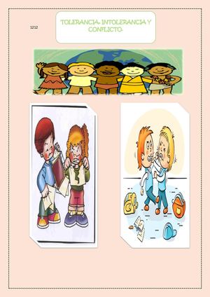 Tolerancia, Intolerancia y Conflicto