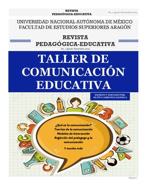 REVISTA. COMUNICACIÓN EDUCATIVA