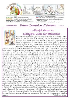 Foglietto Collaborazione A 2019