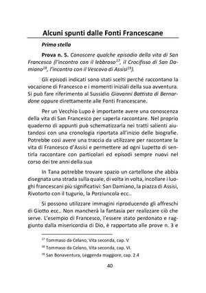 Alcuni Spunti Dalle Fonti Francescane