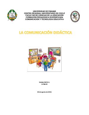 La Comunicación Didáctica