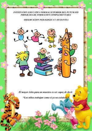 Guias De Observacion Lis Paty