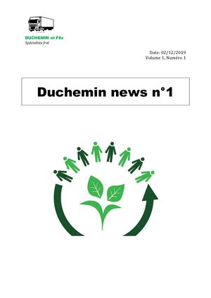 Duchemin Et Fils Newsletter