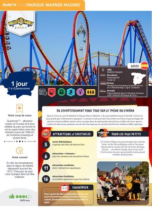 Livret Parque Warner Madrid