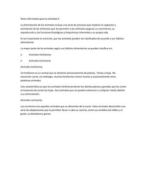 Texto Informativo Para La Actividad 2