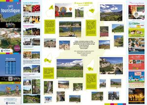 Carte Ardèche Tourisme