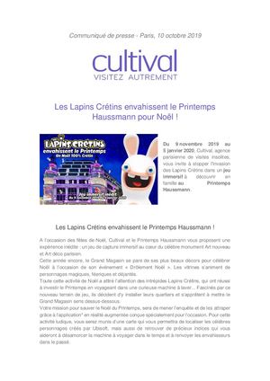 Cp Lapins Crétins Printemps