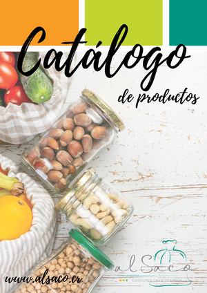 Catálogo De Productos Al Saco