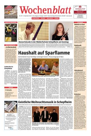 Wochenblatt-Schopfheim