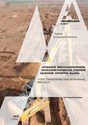 ACHENHEIM, BREUSCHWICKERSHEIM, ERNOLSHEIM-SUR-BRUCHE, ITTENHEIM, KOLBSHEIM, OSTHOFFEN, A 355 - Contournement ouest de Strasbourg, tronçon 2 (d)