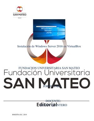 Instalación De Windows Server 2016 En Virtual Box[1]