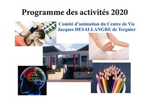 Livret Du Centre De Vie 2020