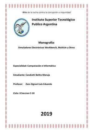 Monografia De Simuladores Electronicos 1