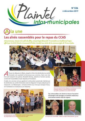 Plaintel Infos 526 Du 6 Decembre 2019