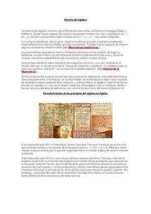 Historia Del Algebra[1]
