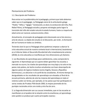 Planteamiento Del Problema Primer Parcial