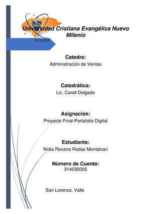 Proyecto Final De Ventas