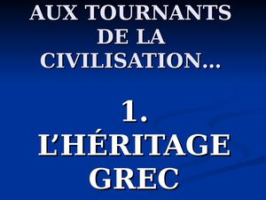 Héritage Grec