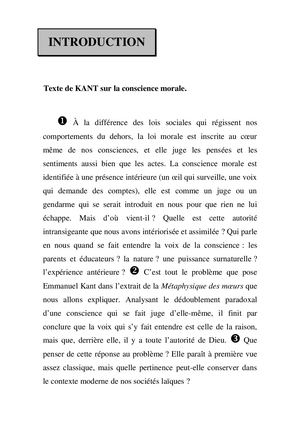 Int Kant (Conscience Morale)