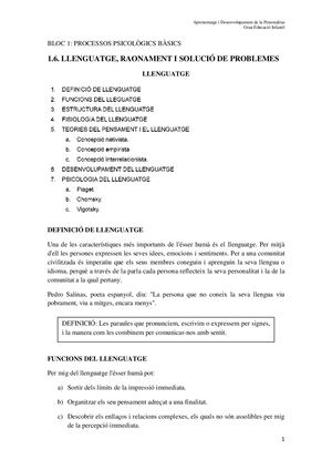 5 Llenguatge I Raonament