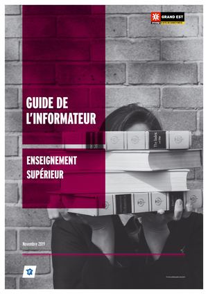 Guide Informateur Enseignement Superieur Lorraine - Rentrée 2019