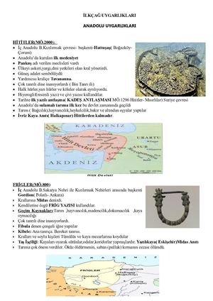 İLkçağ Uygarliklari