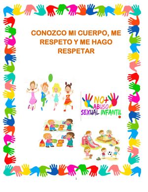 Conozco Mi Cuerpo Cartilla