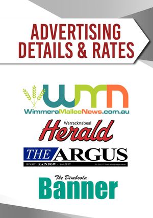 Advertising Details And Rates A5 Booklet Sept 19