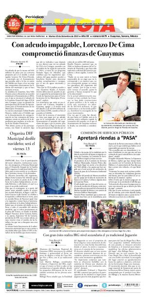 10 de diciembre del 2019