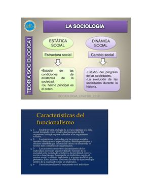 Positivismo Y Funcionalismo