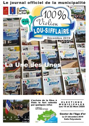 Lou Sifflaire de VIOLS LE FORT N° 73 DECEMBRE 2019