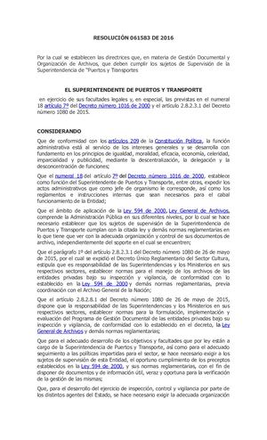 Resolución 061583 De 2016 Jeje Yovanny