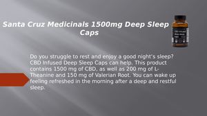 Cbd Infused Deep Sleep Caps Online