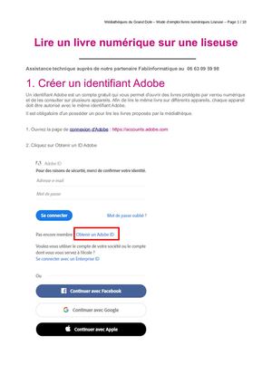 Lire des livres numériques sur liseuse