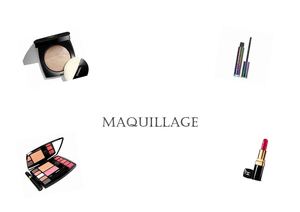 Catalogue Maquillage