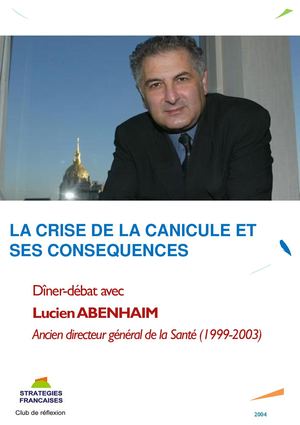 Lucien ABENHAIM, Directeur général de la Santé (1999-2003)