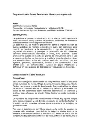 Libro Electronico Degradacion De Suelos Juan