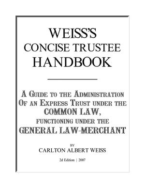 34563872 Weiss Trustee Handbook