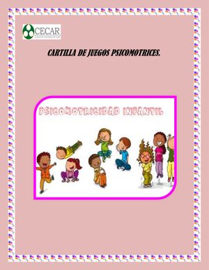 Cartilla Juegos Psicomotrices