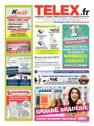 TELEX SARREBOURG 3917