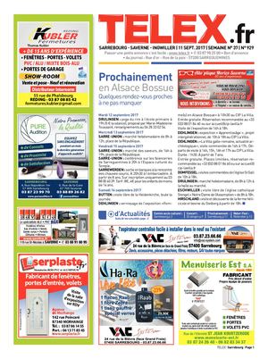 TELEX SARREBOURG  3717