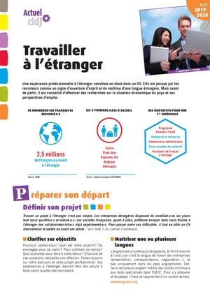 Travailler à L'étranger